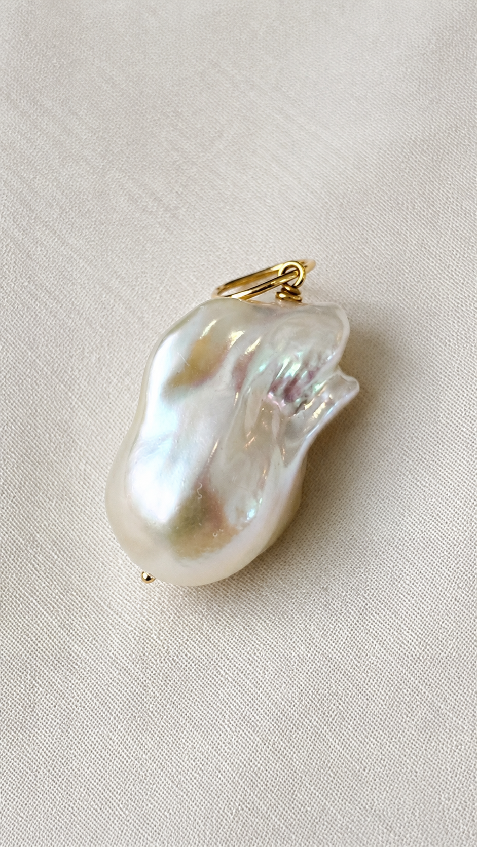 Ivory Edison Pearl Charm