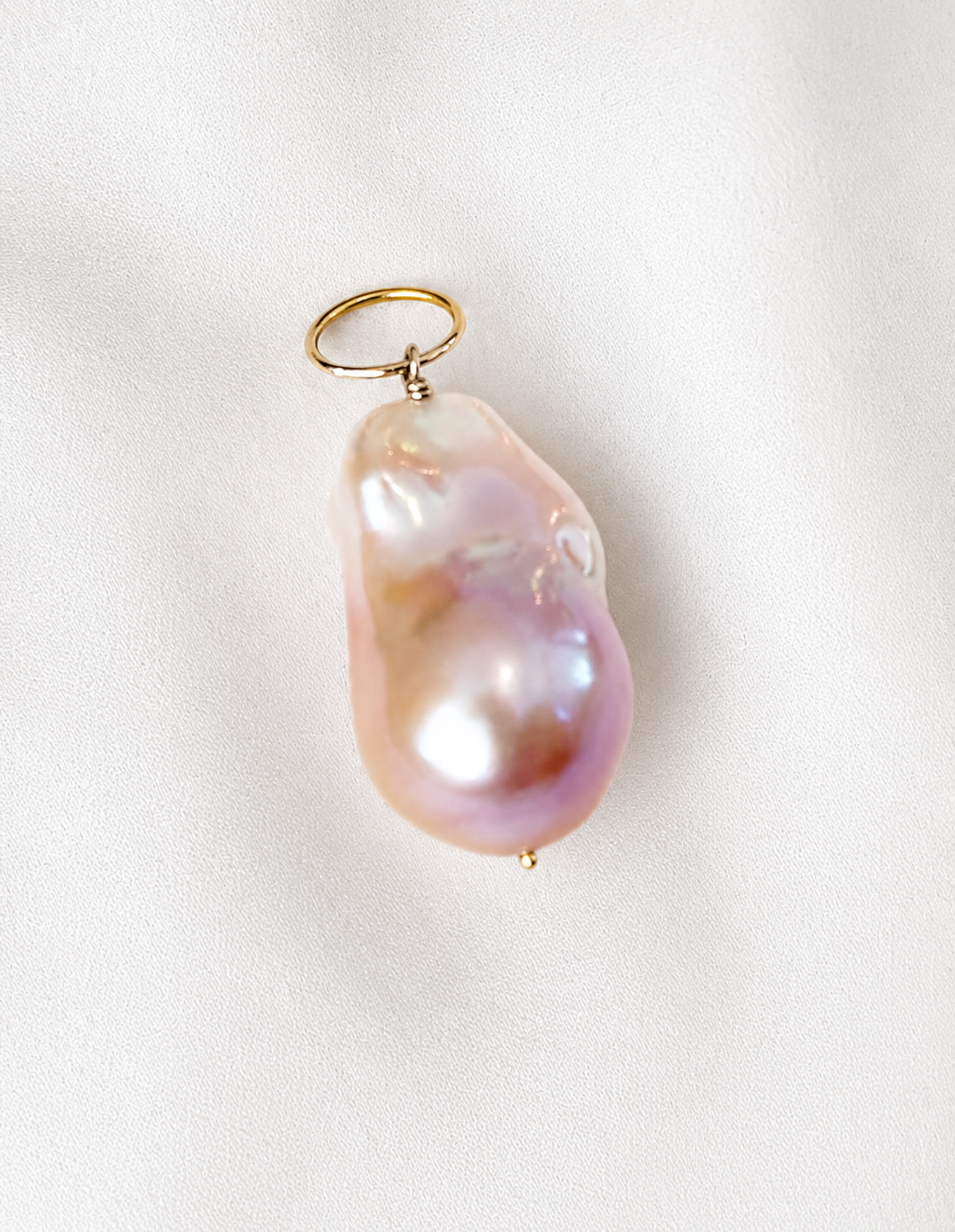 Rose Edison Pearl Charm