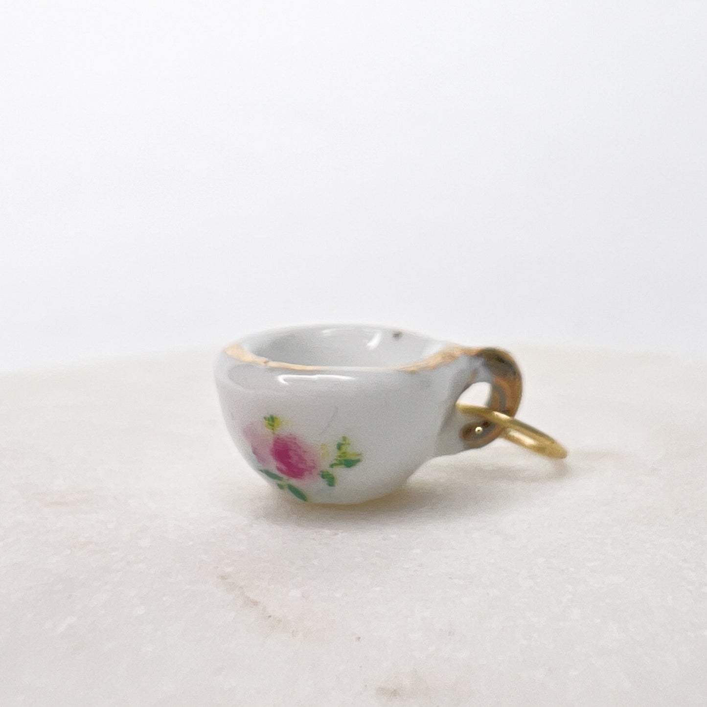 Ceramic Teacup Charm