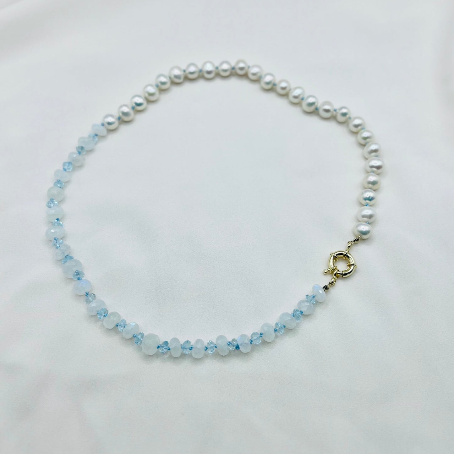 Blue Topaz Necklace