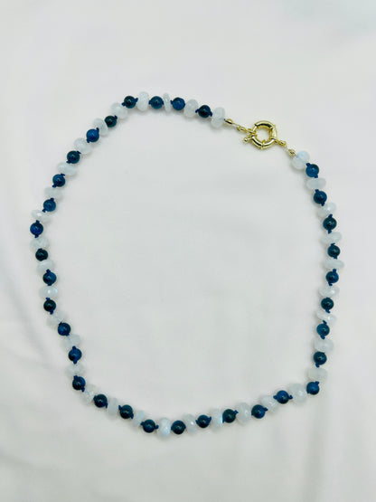 Blue Tiger Eye Necklace